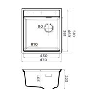 Yoru 47 Side BL черный